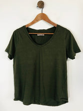 Load image into Gallery viewer, Anna Field Women&#39;s Loose Fit V Neck T-Shirt | M UK10-12 | Green
