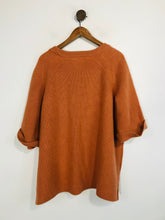 Load image into Gallery viewer, Cos Women&#39;s Wool Slitted Jumper | L UK14 | Orange

