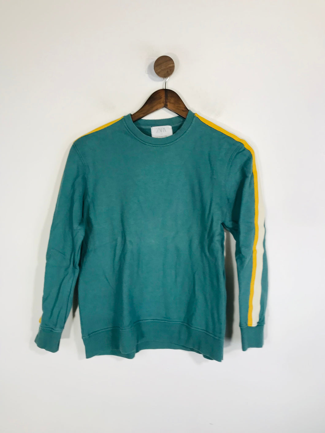 Zara Kid's Sweatshirt | 11-12 Years | Green
