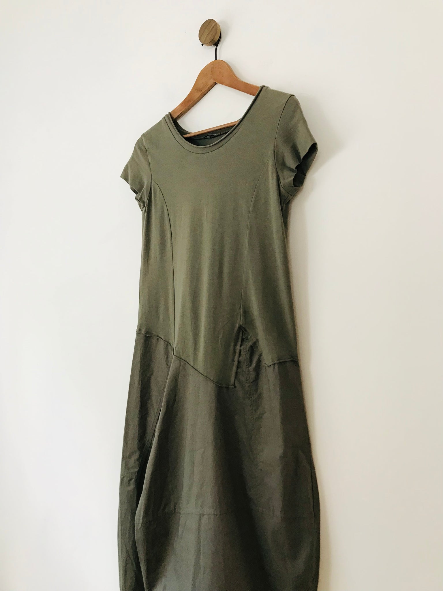 Crea Concept Women's Structured Midi Dress | 40 UK12 | Green ReThread Crea Concept Women's Structured Midi Dress | 40 UK12 | Green ReThread