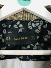 Load image into Gallery viewer, Zara Basic Women’s Plaid Blazer NWT | M UK10 | Brown
