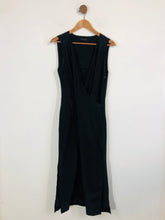 Load image into Gallery viewer, AllSaints Women&#39;s Silk Midi Dress | UK10 | Black
