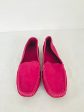 Load image into Gallery viewer, Sole Lovers Women’s Suede Moccasin Loafer Shoes | 35 UK2 | Pink

