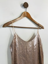 Load image into Gallery viewer, Zara Women&#39;s Sequin Tank Top | M UK10-12 | Pink
