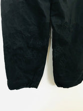 Load image into Gallery viewer, Maharishi Women’s Embroidered Cargo Trousers | L UK14 | Black
