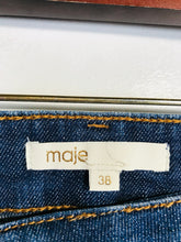 Load image into Gallery viewer, Maje Women&#39;s Straight Jeans | EU38 UK10 | Blue
