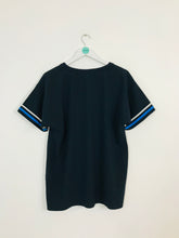 Load image into Gallery viewer, Zara Women’s Oversized Graphic T-Shirt | M UK12 | Blue
