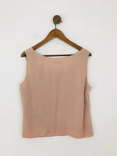 Load image into Gallery viewer, Country Casuals Women&#39;s Silk Beaded Tank Top | UK14 | Pink
