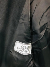 Load image into Gallery viewer, Gianni Versace Men&#39;s Wool Blazer Jacket | 54 | Black
