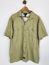 Load image into Gallery viewer, Dickies Men&#39;s Short Sleeve Performance Button-Up Shirt | L | Beige
