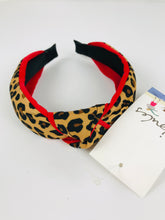 Load image into Gallery viewer, Joules Women&#39;s Leopard Print Headband Hat NWT | OS | Brown
