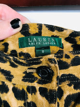 Load image into Gallery viewer, Lauren Ralph Lauren Women&#39;s Leopard Print Pencil Skirt | US8 UK12 | Brown
