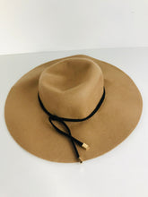 Load image into Gallery viewer, Dune Women&#39;s Wool Wide Brim Floppy Hat NWT | OS | Beige
