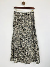Load image into Gallery viewer, Mango Women&#39;s Leopard Print Midi Skirt | S UK8 | Multicoloured
