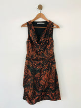 Load image into Gallery viewer, Andrew Marc Women&#39;s Draped Neck Sheath Dress | 6 UK8-10 | Black
