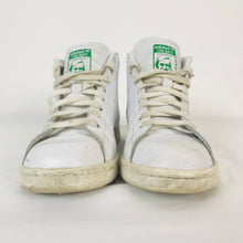 Load image into Gallery viewer, Adidas Mens Stan Smith High Top Trainers | UK6.5 | White Green
