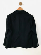 Load image into Gallery viewer, Jigsaw Women&#39;s Wool Smart Blazer Jacket | UK14 | Black
