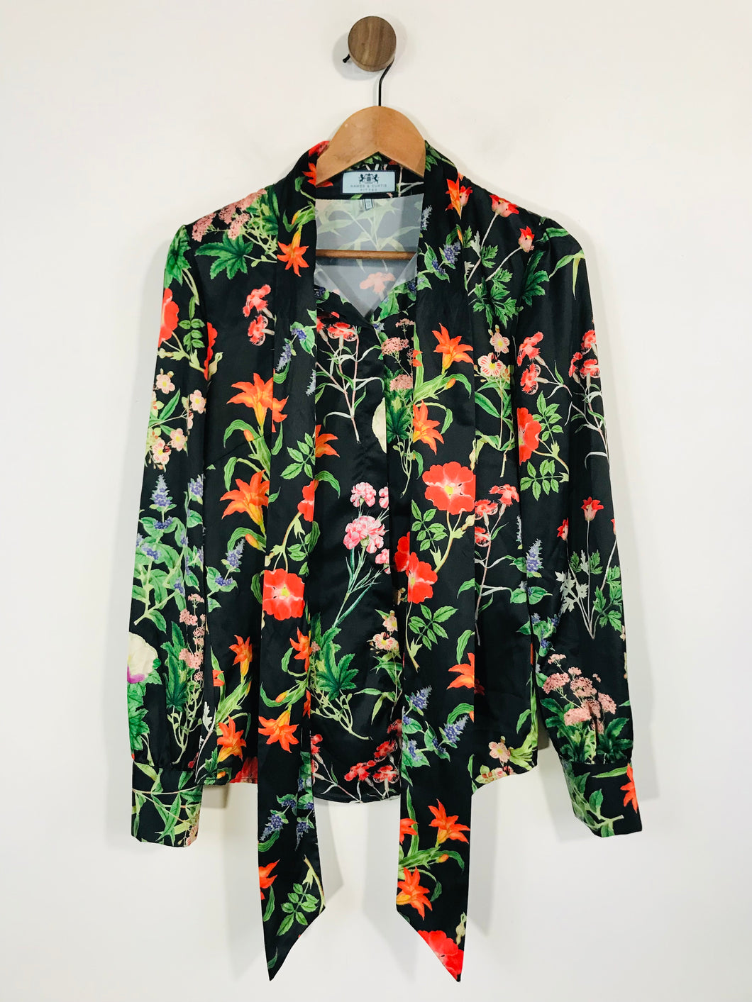 Hawes & Curtis Women's Floral Blouse | UK12 | Multicoloured