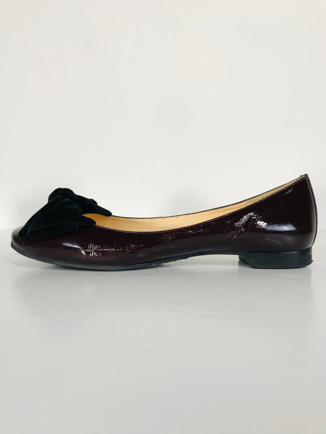 L.K.Bennett Women's Leather Ballet Flats Shoes | EU38 UK5 | Brown