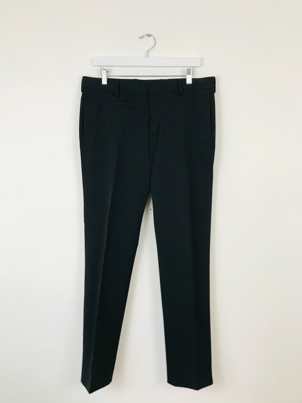 Zara Man Men’s Formal Suit Trousers | 42 UK32 | Black