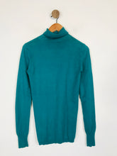 Load image into Gallery viewer, United Colors of Benetton Women&#39;s Roll Neck Jumper | UK12 | Blue
