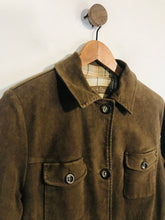 Load image into Gallery viewer, Mât de Misane Women&#39;s Wool Overcoat Coat | M UK10-12 | Brown

