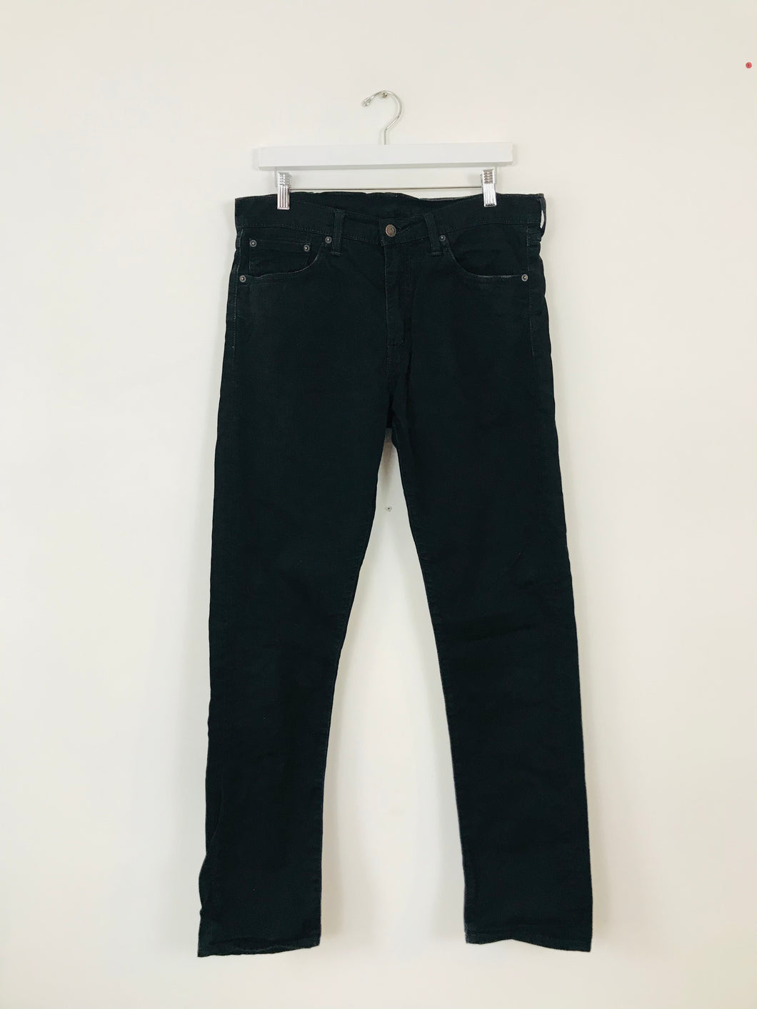 Levi’s Unisex 508 Straight Tapered Jeans | 32 | Black