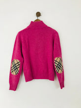 Load image into Gallery viewer, Burberry Women&#39;s Lambswool Jumper | 44 UK16 | Pink
