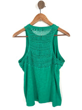 Load image into Gallery viewer, Superdry Women&#39;s Crochet Tank Top | UK14 | Green
