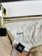 Load image into Gallery viewer, Joseph Women&#39;s High Waist Smart Chinos Trousers | UK8 36 | Beige
