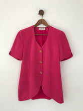 Load image into Gallery viewer, Jacques Vert Women&#39;s Vintage Fitted Blazer Jacket | UK10 | Pink
