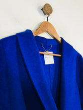Load image into Gallery viewer, Rino &amp; Pelle Women&#39;s Wool Overcoat Coat | EU42 UK14 | Blue
