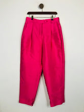 Load image into Gallery viewer, Topshop Women&#39;s High Waist Chinos Trousers NWT | UK14 | Pink
