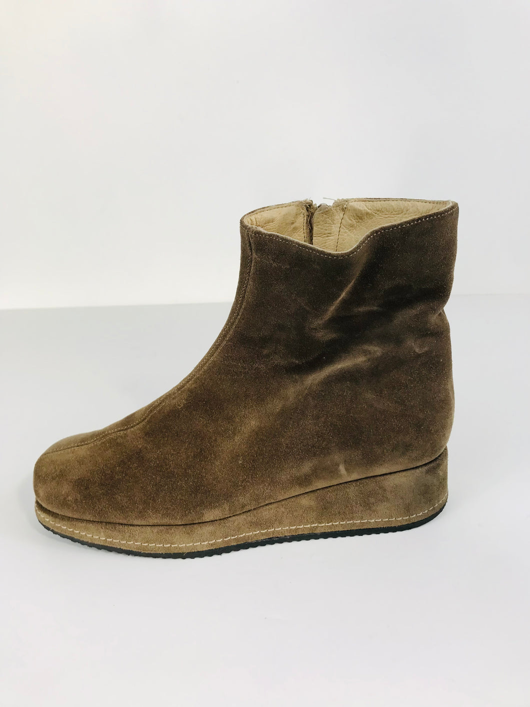 L.K Bennett Women's Suede Heeled Boots | EU36 UK3 | Grey
