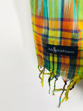 Load image into Gallery viewer, Polo Ralph Lauren Women&#39;s Check Gingham Scarf | OS | Multicoloured
