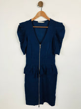Load image into Gallery viewer, Karen Millen Women&#39;s Knit Bodycon Dress | 2 UK10 | Blue
