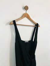 Load image into Gallery viewer, Zara Women&#39;s Wrap Tank Top | M UK10-12 | Black
