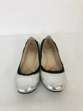 Load image into Gallery viewer, Vince Camuto Women’s Slip-On Ballet Shoes | 36 1/2 UK3.5 | Silver
