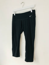 Load image into Gallery viewer, Nike Women’s Dri Fit 3/4 Cropped Leggings | M | Black
