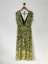 Load image into Gallery viewer, &amp; Other Stories Women’s Floral Gathered Maxi Dress | UK10 EU38 | Yellow
