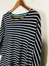 Load image into Gallery viewer, Boden Women&#39;s Striped Long Sleeve T-Shirt | UK10 | Blue
