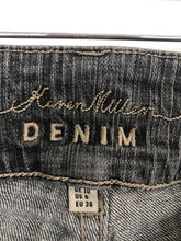 Load image into Gallery viewer, Karen Millen Womens Bootleg Denim Jeans | UK10 | Grey
