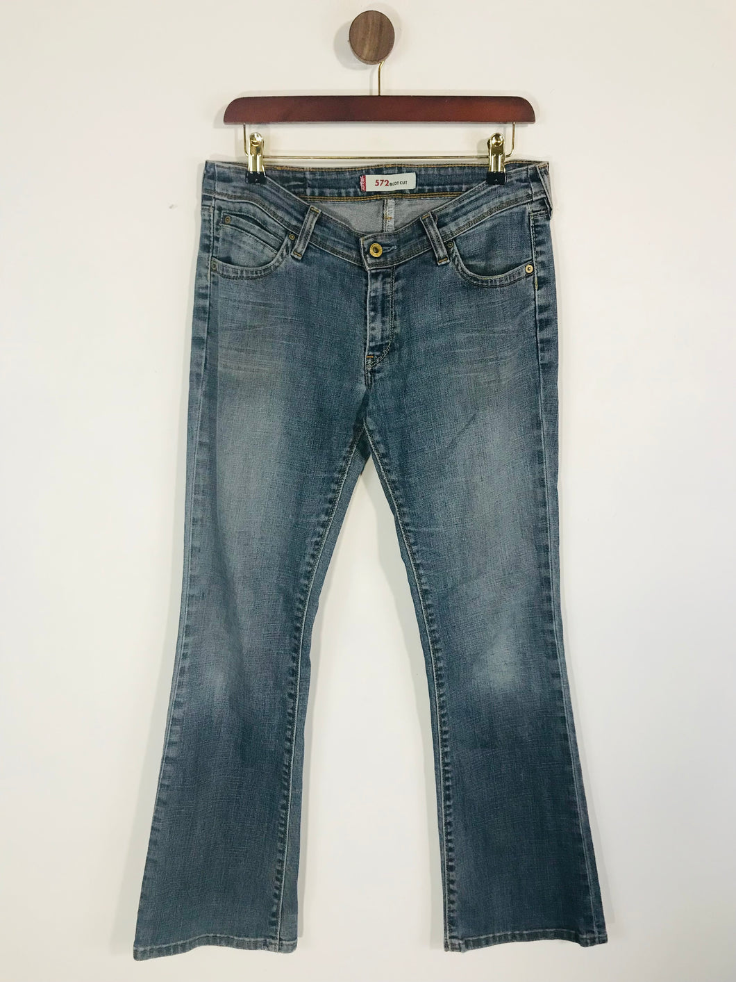 Levi’s Women's 572 Bootcut Jeans | 32 UK14 | Blue