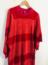 Load image into Gallery viewer, Marimekko Women&#39;s Velour Lounge Shirt Dress | S UK8 | Multicoloured
