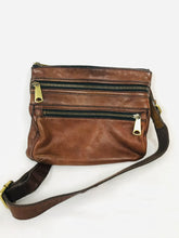 Load image into Gallery viewer, Fossil Women’s Leather Crossbody Bag | Brown
