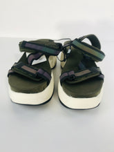 Load image into Gallery viewer, Zara Women&#39;s Platform Strappy Sandals NWT | EU38 UK5 | Multicoloured
