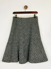 Load image into Gallery viewer, Hobbs Women&#39;s Check Woven A-Line Skirt | UK10 | Grey
