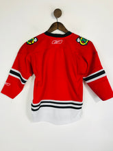 Load image into Gallery viewer, Reebok Kid&#39;s NHL Jersey Sports Top | 4-7 Years | Red
