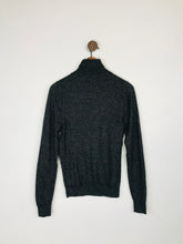 Load image into Gallery viewer, Next Men&#39;s Cotton Roll Neck Jumper | XS | Black
