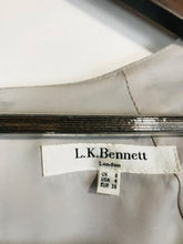 Load image into Gallery viewer, L.K. Bennett Women&#39;s Smart Shift Dress | UK8 | Grey
